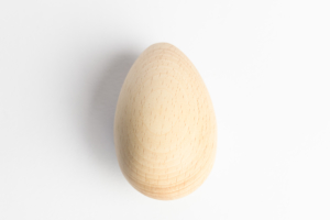 Vajíčko dřevěné velké 8,5 cm