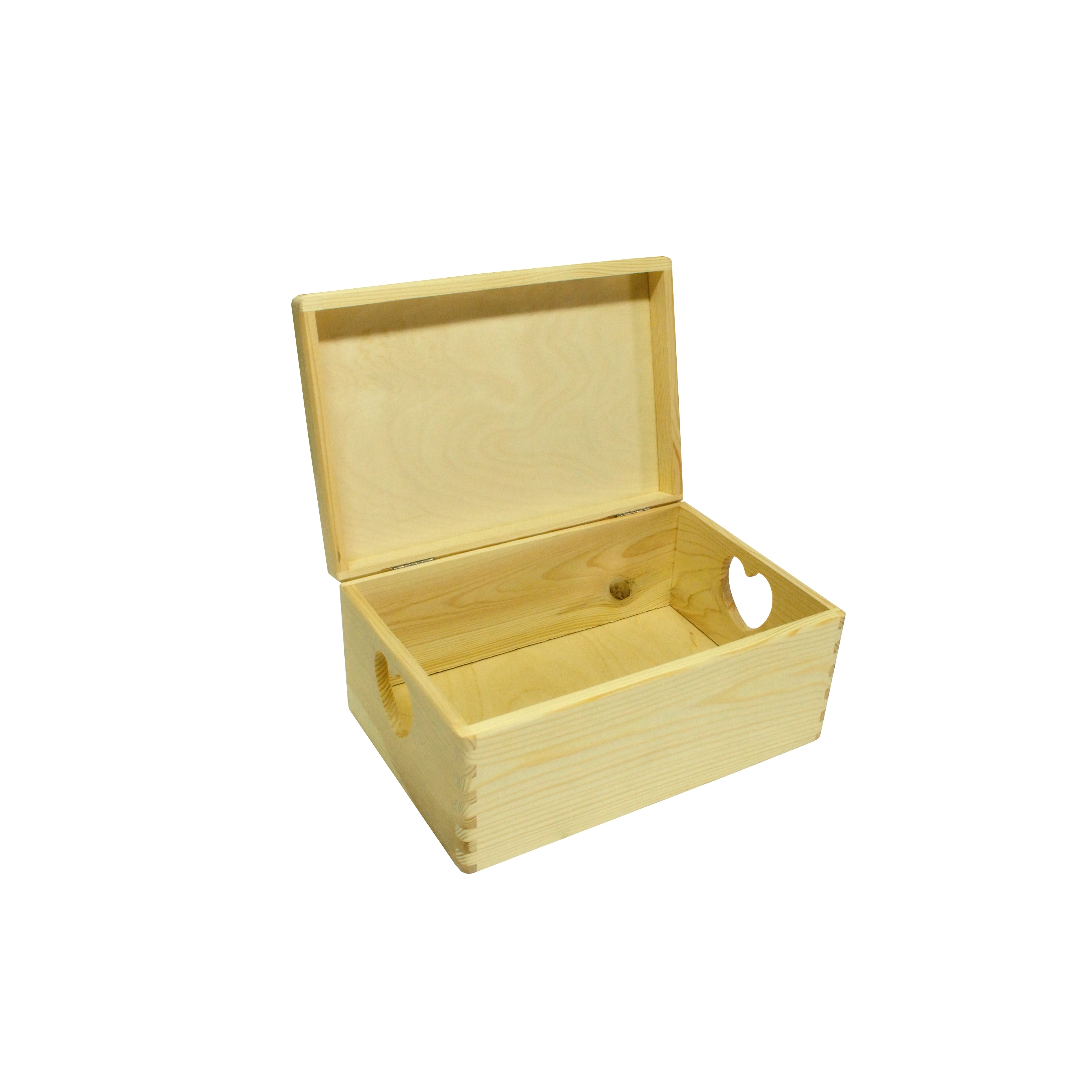 Drevena Krabice S Vikem Srdce 30x20cm Stolarna Na Statku S R O