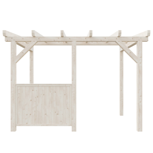 Zábradlí plná stěna 80cm – 50%