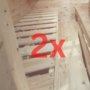 2x jednolůžko