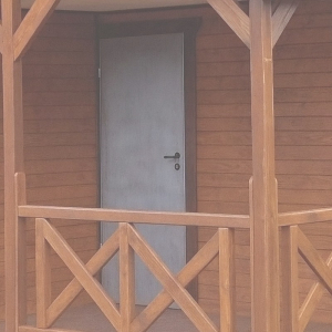 Plechové izolované dveře