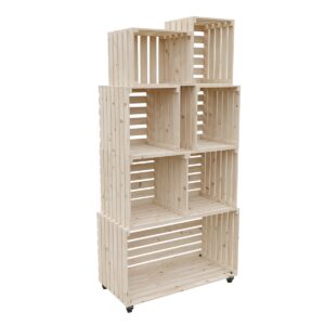 Bedýnkový regál tetris