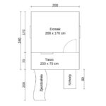 Dětské hřiště chalupa 1