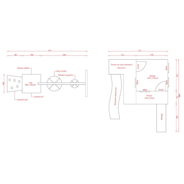 Dětské hřiště fuchsie 2
