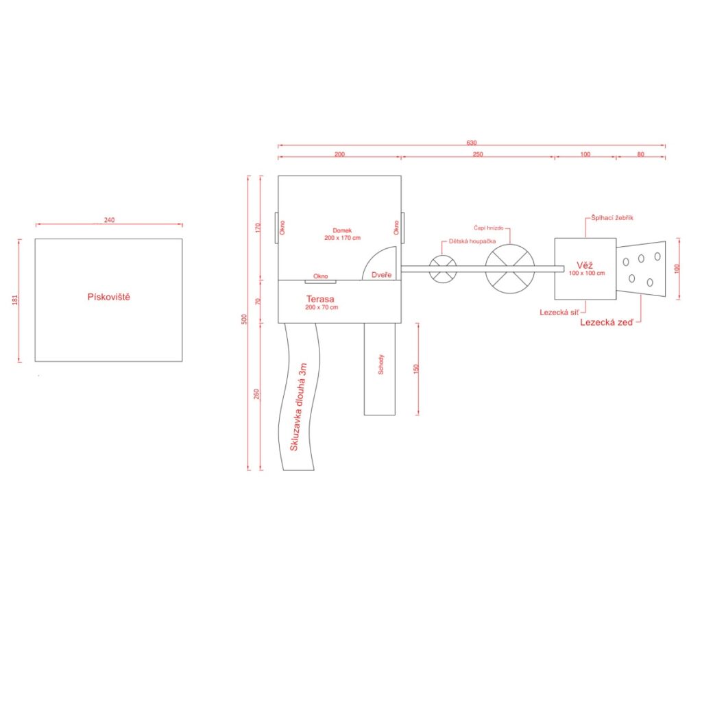 Dětské hřiště mont blank 3