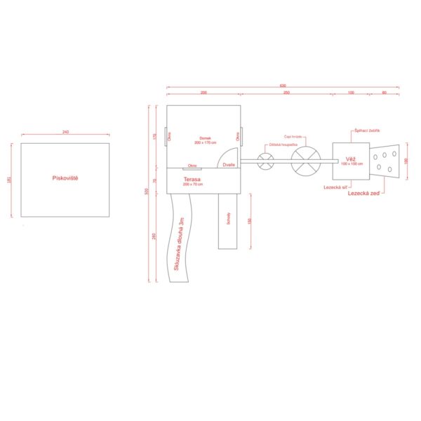 Dětské hřiště mont blank 3