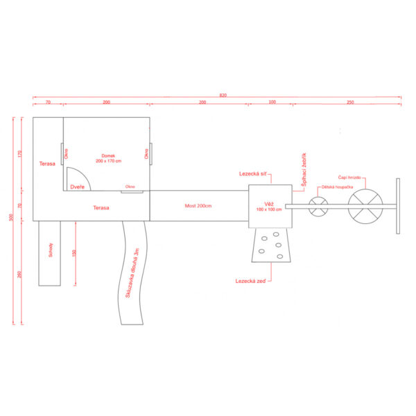 Dětské hřiště sahara 6