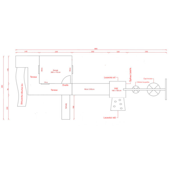 Dětské hřiště venus 7