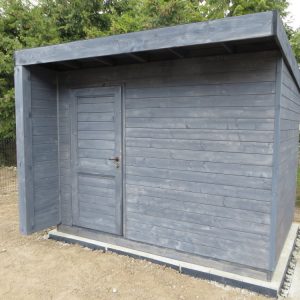 Dřevěný zahradní domek MODERN TERASA Výhled