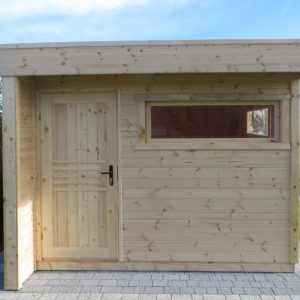 Dřevěný zahradní domek MODERN TERASA Výhled