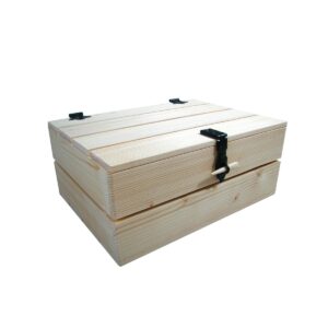 Dřevěná bedýnka – uzavíratelná