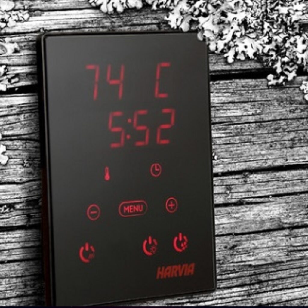 Dřevěná čtvercová sauna 2,2m 14