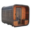 Dřevěná čtvercová sauna 4,5m 4