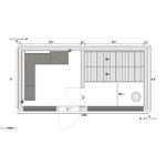 Dřevěná sauna modern kube profi s odpočívárnou 13