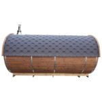 Dřevěná sudová sauna 4,5m 2