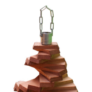 Dřevěná větrná spirála 2