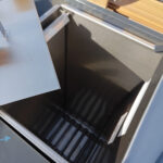 Dřevěná vířivka koupací sud classic interní topení 5