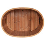 Dřevěná vířivka koupací sud ofuro 1