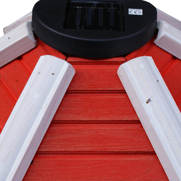 Dřevěná zahradní lucerna 4