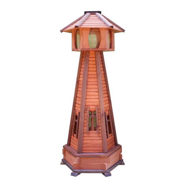 Dřevěná zahradní lucerna