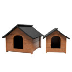Dřevěná zateplená bouda pro psy 2