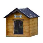 Dřevěná zateplená bouda pro psy profi 1