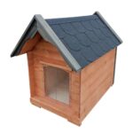 Dřevěná zateplená bouda pro psy profi
