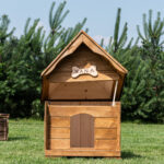 Dřevěná zateplená bouda pro psy profi 3