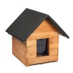 Dřevěná zateplená bouda pro středně velké psy