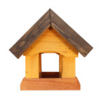 Dřevěné krmítko pro ptáky sedlo 1