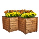 Dřevěné květináče na mÍru gigant