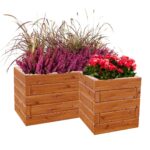 Dřevěné květináče na mÍru prisma