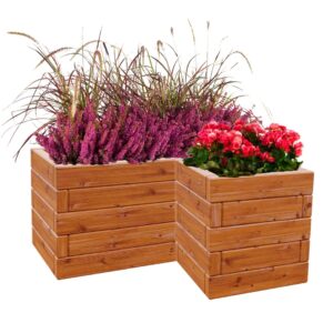 Dřevěné květináče na mÍru prisma