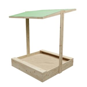 Dřevěné pískoviště se stříškou