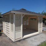 Dřevěný altán čtyřstranný b3 1