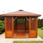 Dřevěný altán čtyřstranný b3 3