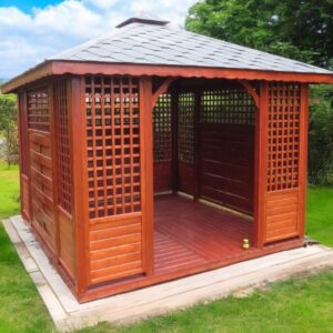 Dřevěný altán čtyřstranný b3