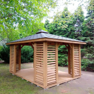 Dřevěný altán čtyřstranný e10 10