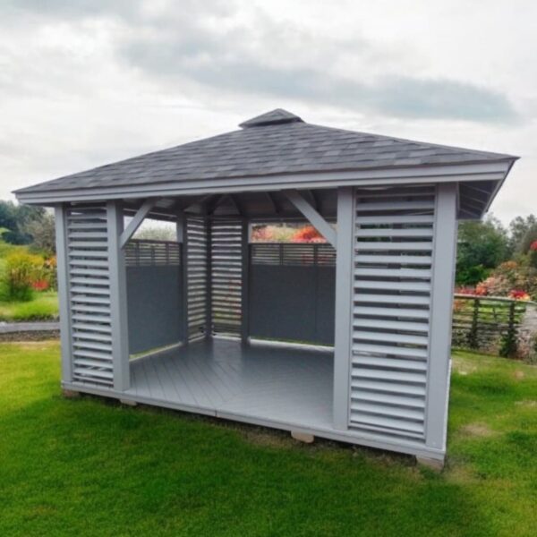 Dřevěný altán čtyřstranný e10a