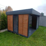 Dřevěný altán čtyřstranný f13 1