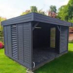 Dřevěný altán čtyřstranný f13