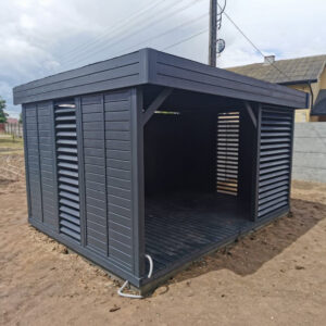 Dřevěný altán čtyřstranný f13 6