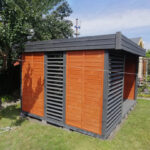 Dřevěný altán čtyřstranný f13 7