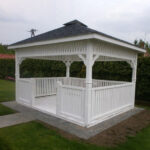 Dřevěný altán čtyřstranný g9 5