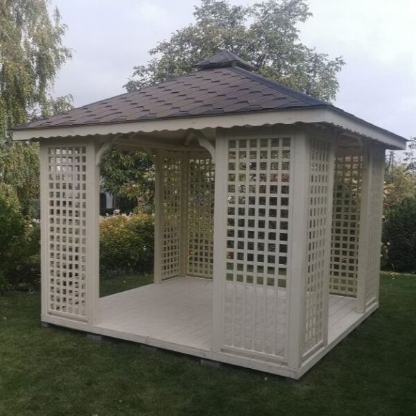 Dřevěný altán čtyřstranný h2 10