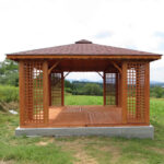 Dřevěný altán čtyřstranný h2 5