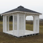 Dřevěný altán čtyřstranný h2 7