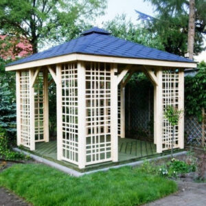 Dřevěný altán čtyřstranný h2a 3