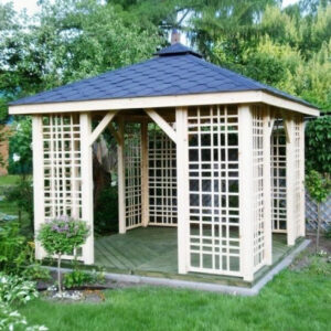 Dřevěný altán čtyřstranný h2a 4