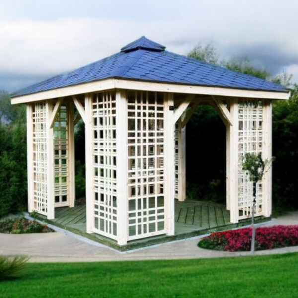 Dřevěný altán čtyřstranný h2a 6